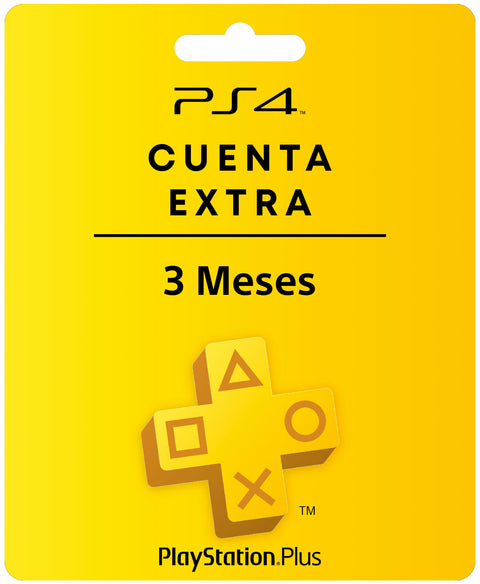 PlayStation Plus Extra: Suscripción 3 Meses