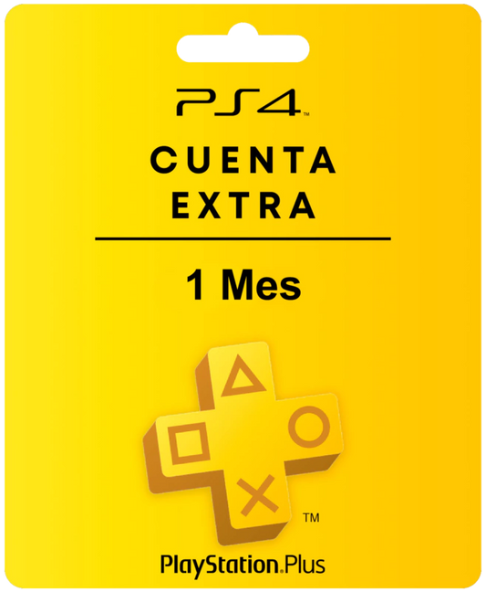 PlayStation Plus Extra: Suscripción 1 mes