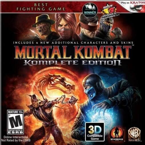 Mortal Kombat 9 Komplete Edition